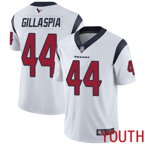 Houston Texans Limited White Youth Cullen Gillaspia Road Jersey NFL Football 44 Vapor Untouchable